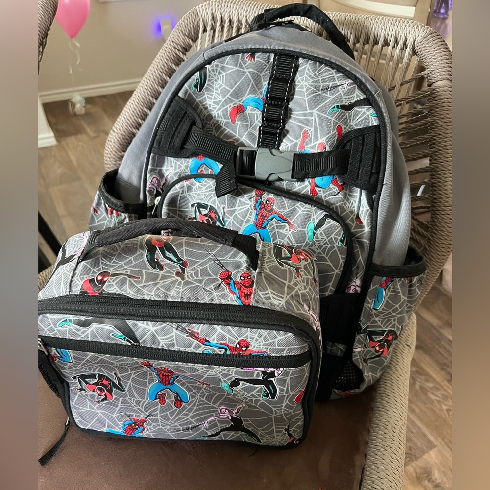Pottery Barn Backpack and lucnhbox